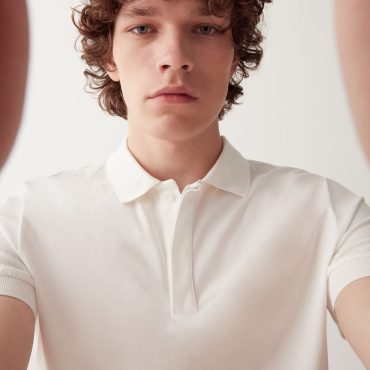 Recycled Essentials polo shirt