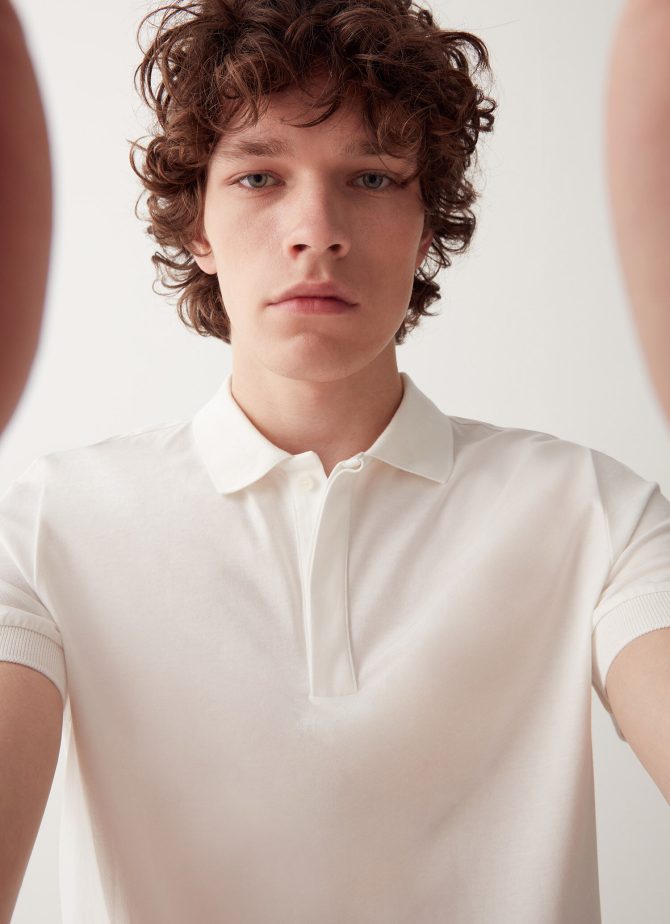 Recycled Essentials polo shirt