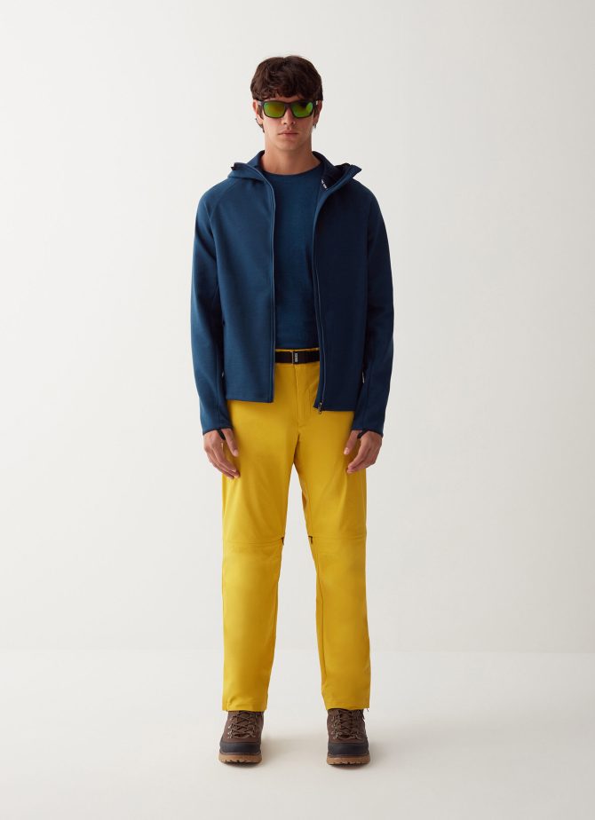 Stretch interlock hooded sweatshirt - Image 2