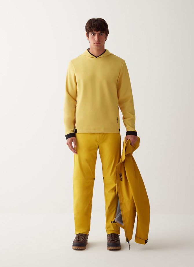 Stretch interlock hooded sweatshirt - Image 2