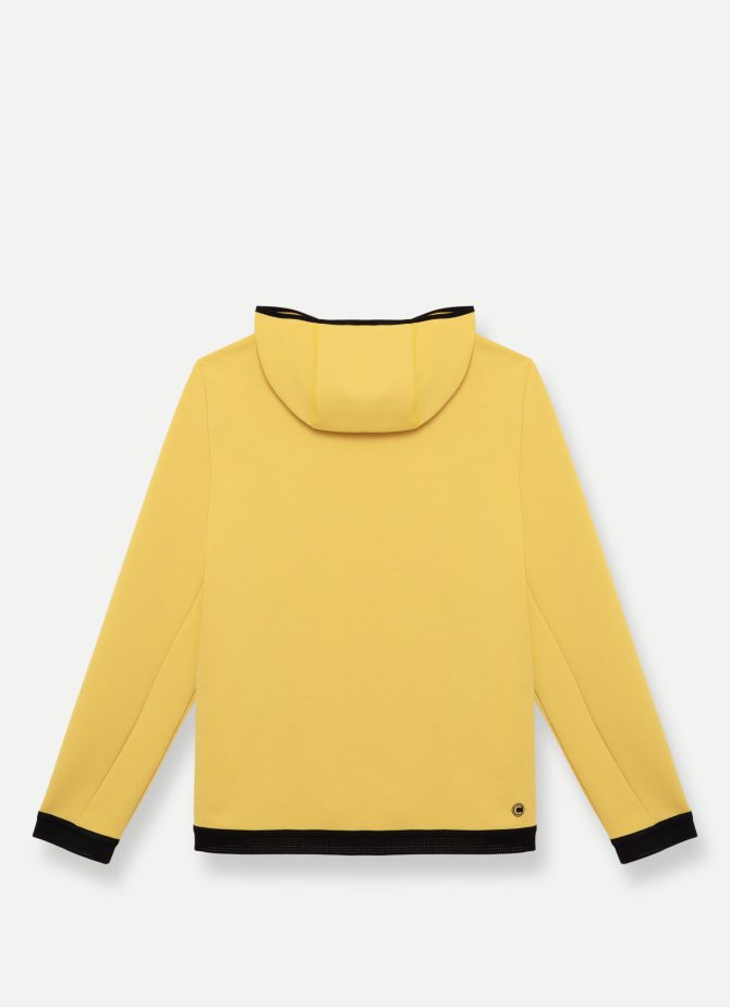 Stretch interlock hooded sweatshirt - Image 5