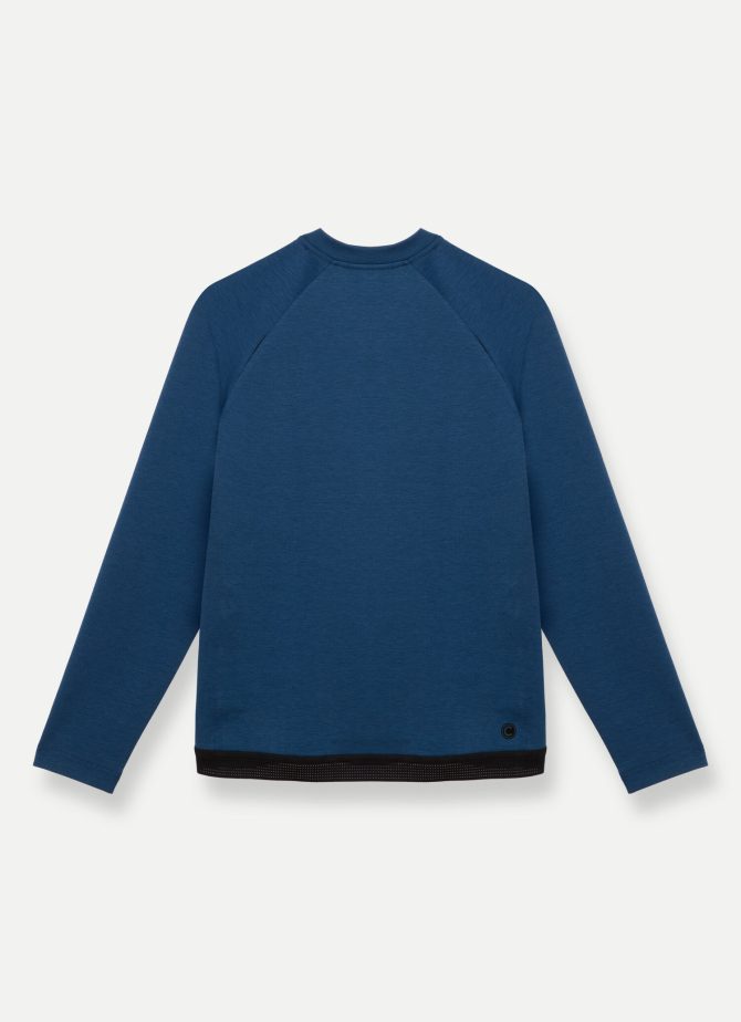 Stretch sweatshirt with mesh inserts - Image 5