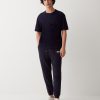 Trousers in soft fleece with 3D print