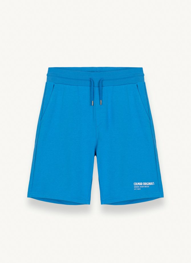 Bermuda shorts in soft fleece with 3D print - Image 4