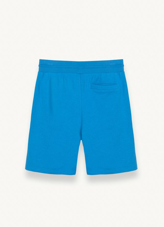 Bermuda shorts in soft fleece with 3D print - Image 5