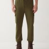Stretch interlock cargo trousers - Image 3
