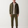 Stretch interlock cargo trousers
