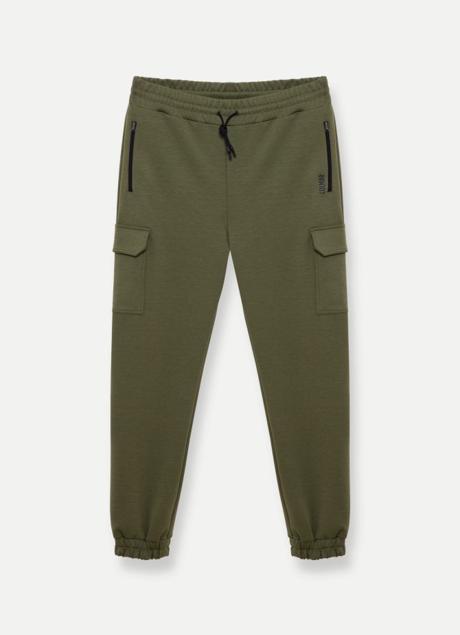 Stretch interlock cargo trousers - Image 4