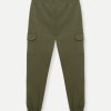 Stretch interlock cargo trousers - Image 5