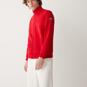 Casual zip sweatshirt