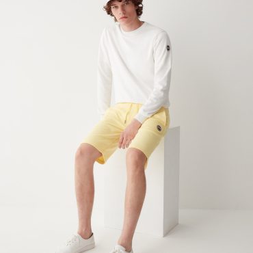 Sweatshirt Bermuda shorts with pocket