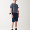 High-tech fleece shorts