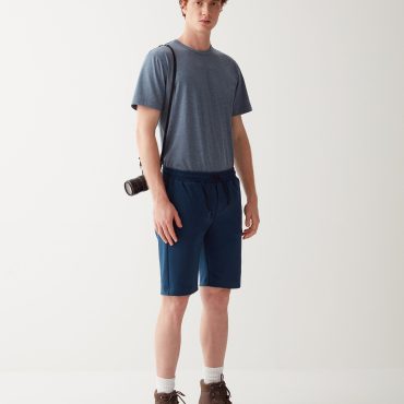 High-tech fleece shorts