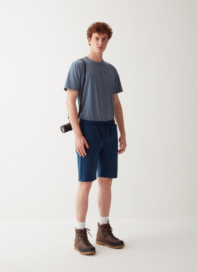 High-tech fleece shorts