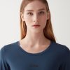 Long-sleeved T-shirt in stretch jersey - Image 2
