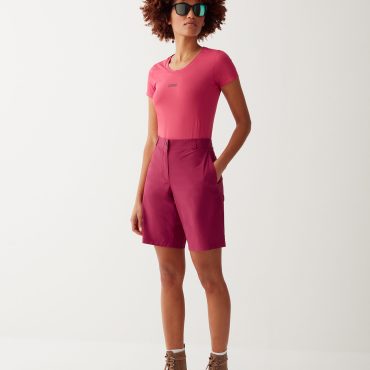 Short-sleeved T-shirt in stretch jersey
