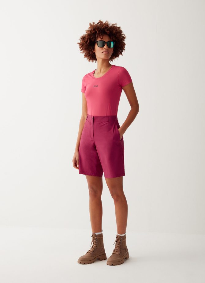 Short-sleeved T-shirt in stretch jersey