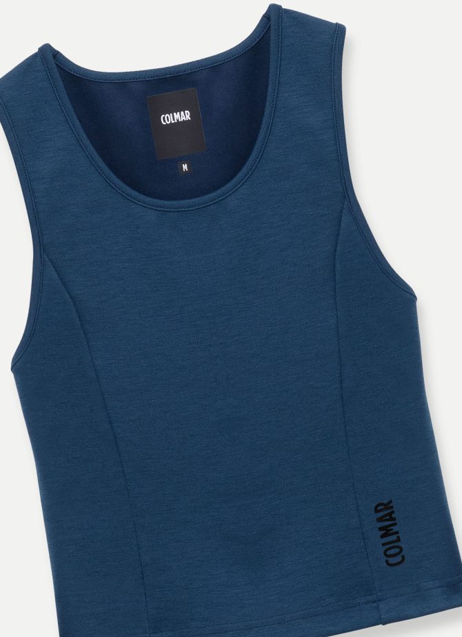 Sleeveless cropped T-shirt - Image 6