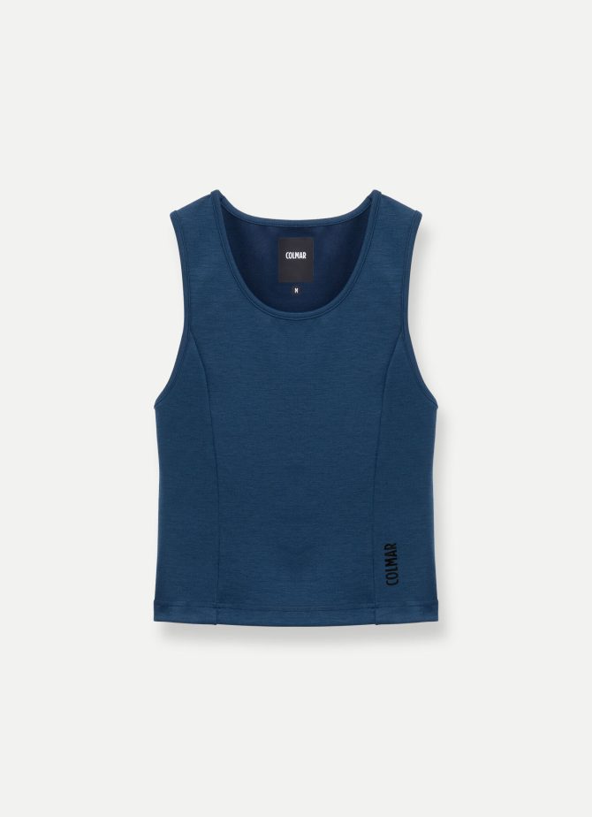 Sleeveless cropped T-shirt - Image 4