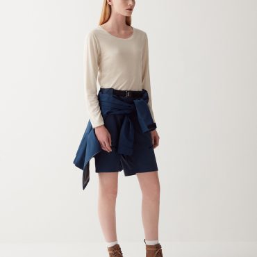 Long-sleeved T-shirt in jersey