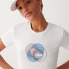 Stretch T-shirt with pastel print - Image 2