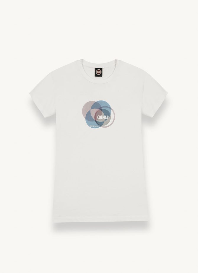 Stretch T-shirt with pastel print - Image 4