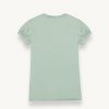Stretch T-shirt with puff sleeves - Image 5