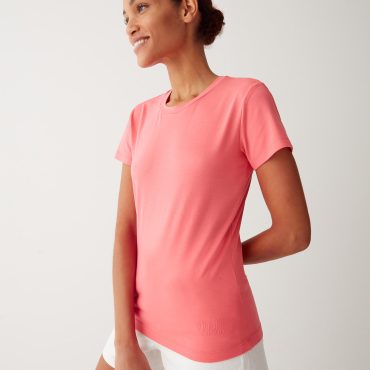 Round neck modal jersey T-shirt