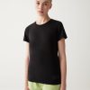 Round neck modal jersey T-shirt - Image 3
