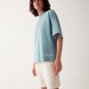Maxi round neck modal jersey T-shirt - Image 3