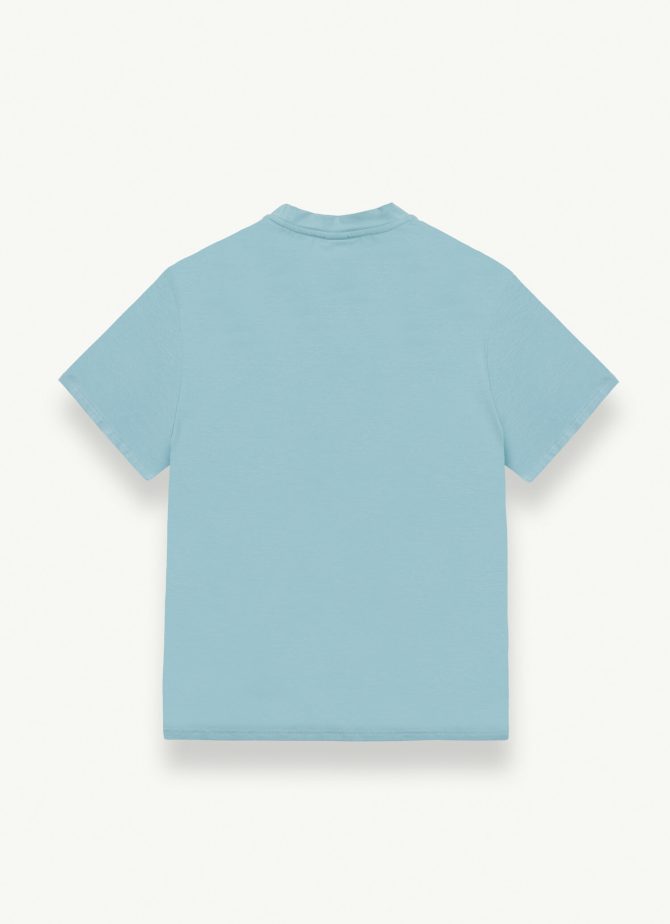 Maxi round neck modal jersey T-shirt - Image 5