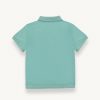 Buttonless stretch piquet polo shirt - Image 5