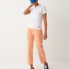 Piquet stretch Polo shirt with pleated collar - Image 3