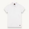 Piquet stretch Polo shirt with pleated collar - Image 4