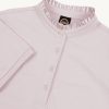 Slim polo shirt with pleated collar - Image 3