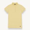 Slim polo shirt with pleated collar - Image 4