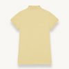 Slim polo shirt with pleated collar - Image 5