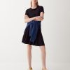 Modal jersey short sleeve dress