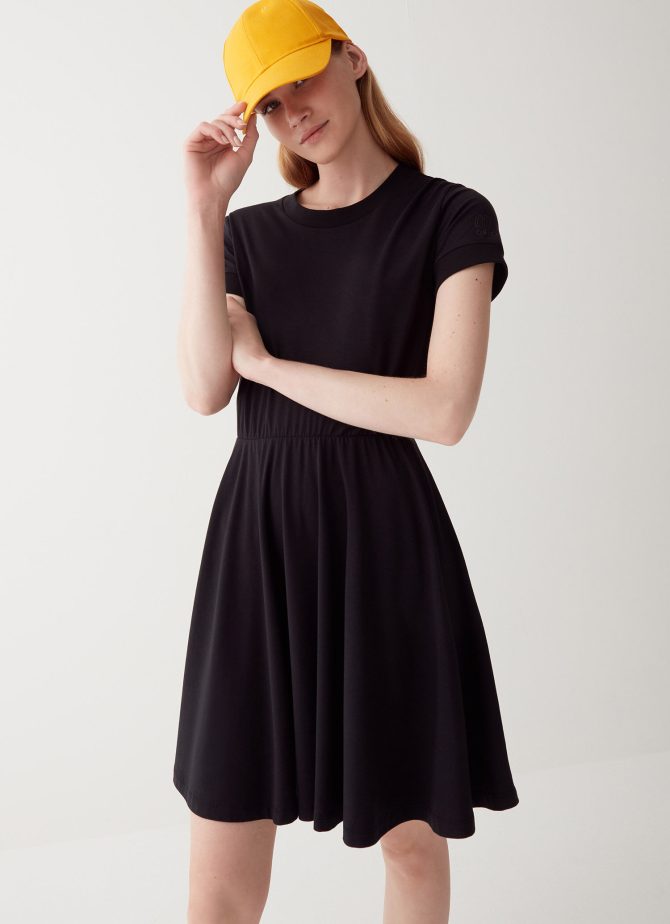 Modal jersey short sleeve dress - Image 2