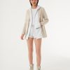 Full zip maxi sweatshirt with hood - Image 2