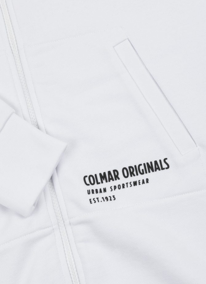 Full zip maxi sweatshirt with hood - Image 6