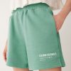 Bermuda shorts in soft cotton blend fleece - Image 3