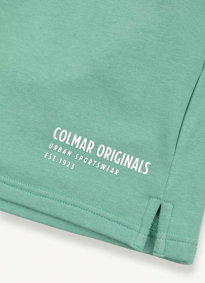 Bermuda shorts in soft cotton blend fleece - Image 6