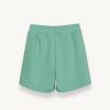 Bermuda shorts in soft cotton blend fleece - Image 5