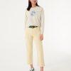 Crew neck sweatshirt with chest print - Image 2