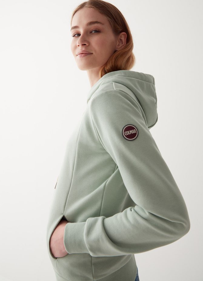 Full zip sweatshirt with hood - Image 3