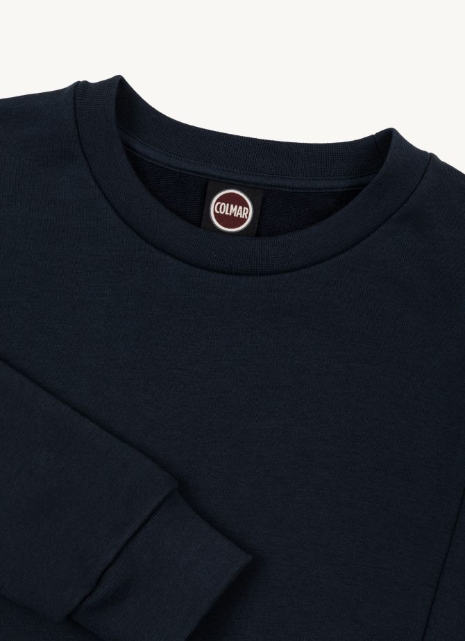 Crew neck sweatshirt with vertical cuts - Image 6
