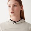 Stretch interlock hooded sweatshirt - Image 3