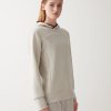 Stretch interlock hooded sweatshirt - Image 2