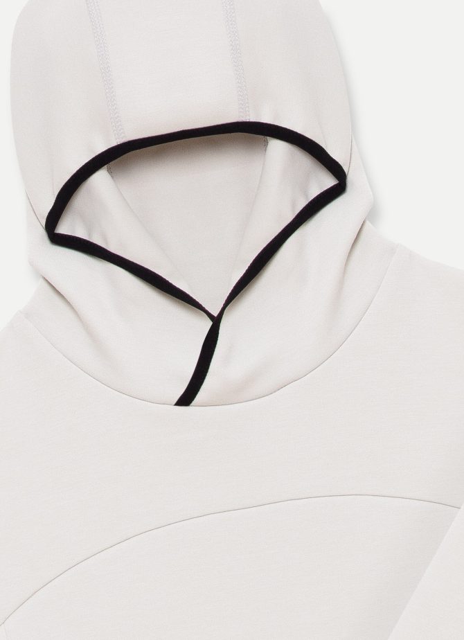 Stretch interlock hooded sweatshirt - Image 6